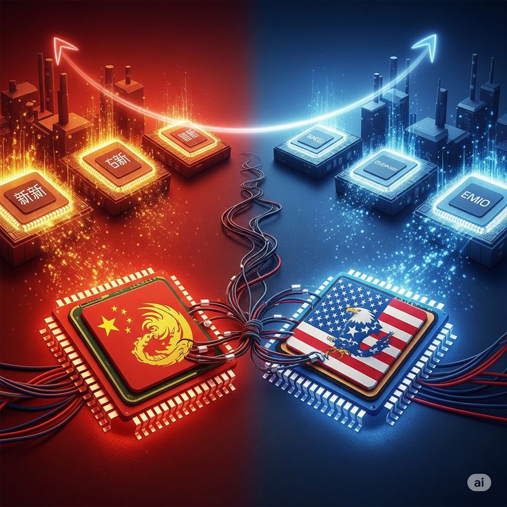 Us china technology competition dimon