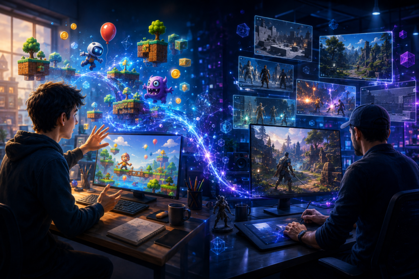 AI Game Creation for Beginners and Indie Developers