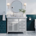Farmhouse Bathroom Look