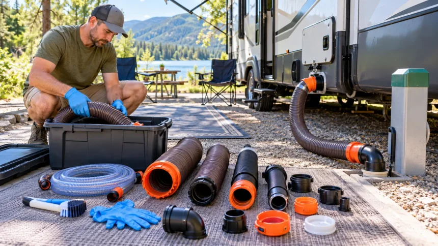 RV Sewer Hose Types, Sizes, and Care Tips